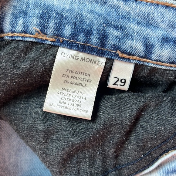 FLYING MONKEY SKINNY JEANS - Picture 3 of 5